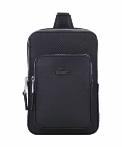 Lacoste CHANTACO - Sac Bandoulière - Noir