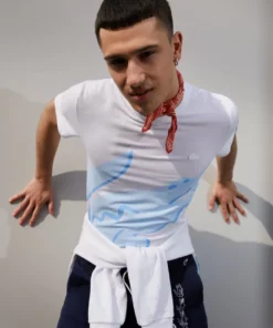 Lacoste T-shirt Imprimé - White 11 Lacoste T-shirt Imprimé - White -Lacoste Soldes Magasin f9788eb92dd54075abb25f13a89112f6