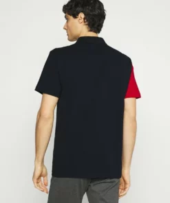 Lacoste Polo - Marine/naturel Clair/rouge -Lacoste Soldes Magasin f9d3161aff8748cbb5d7ba927aa311cd