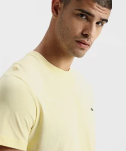 Lacoste T-shirt Basique - Napolitan Yellow -Lacoste Soldes Magasin fb2d984bbca94ab8af9a1610676a5767