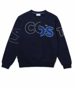 Lacoste Sweatshirt - Bleu Marine -Lacoste Soldes Magasin fc194044d7d6410c9103ee1dc5f91827