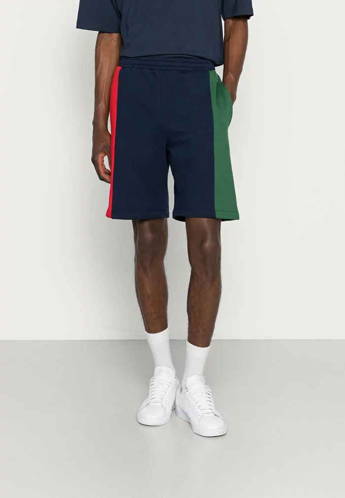 Lacoste UNISEX - Short - Navy Blue/red Green 1 Lacoste UNISEX - Short - Navy Blue/red Green