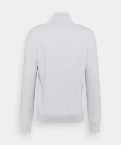 Lacoste Sweat à Capuche Zippé - Silver Chine/elephant Grey -Lacoste Soldes Magasin fc4188c670b14449877f3f476414a52a