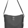 Lacoste ANNA HOBO - Sac à Main - Black Warm Sand