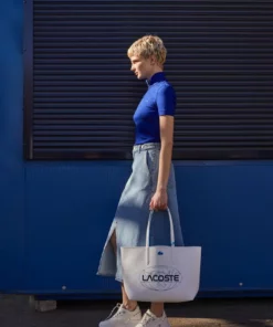 Lacoste Cabas - Blanc Ibiza Noir