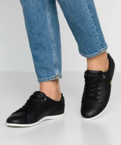 Lacoste REY LACE - Baskets Basses - Black/offwhite