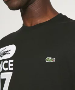 Lacoste T-shirt à Manches Longues - Noir 11 Lacoste T-shirt à Manches Longues - Noir -Lacoste Soldes Magasin fd90ef1efc2e47cf9e1b412a453855f3