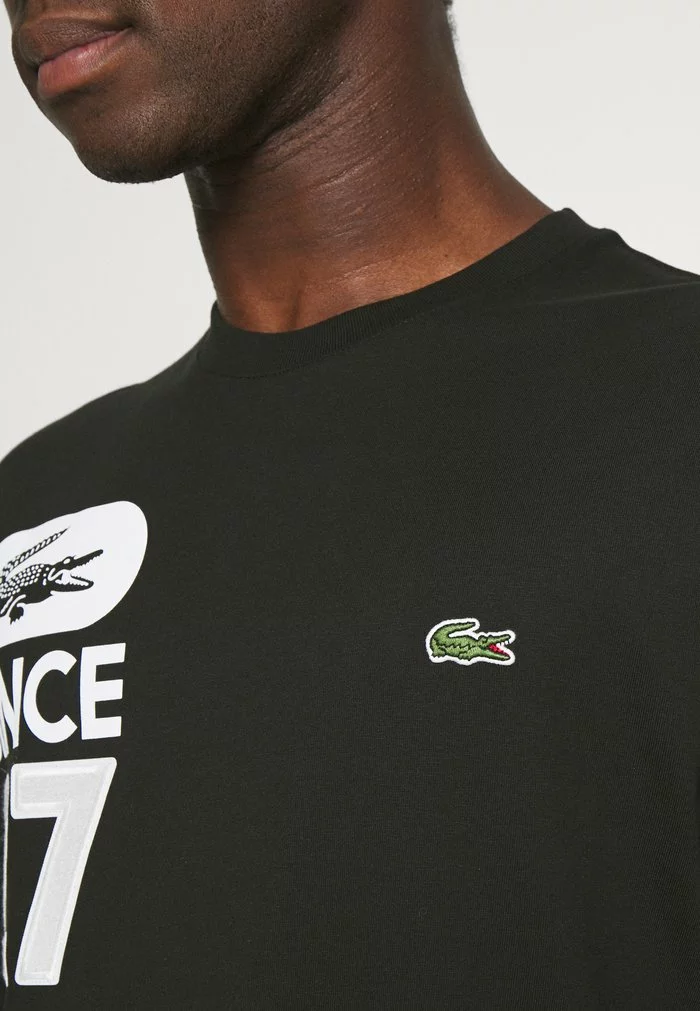 Lacoste T-shirt à Manches Longues - Noir 5 Lacoste T-shirt à Manches Longues - Noir – Image 5