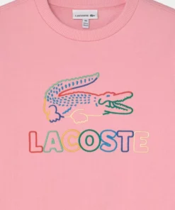 Lacoste UNISEX - Sweatshirt - Rose -Lacoste Soldes Magasin fe65494c555c43f3946dc1dd24df963a