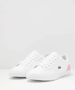 Lacoste LEROND - Baskets Basses - White/light Pink -Lacoste Soldes Magasin feea3b4f6b1f46b9bbf37be89c91775d