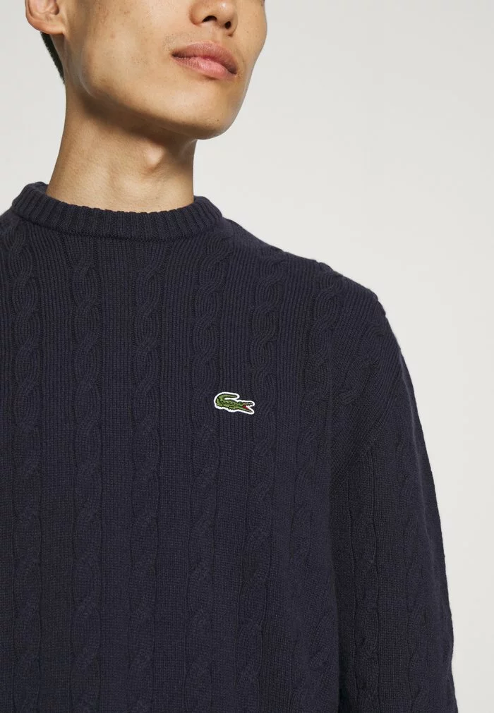 Lacoste Pullover - Bleu Marine 5 Lacoste Pullover - Bleu Marine – Image 5
